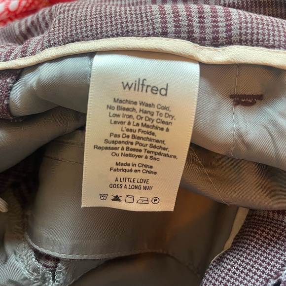 Wilfred tie front pants trousers - Picture 6 of 6